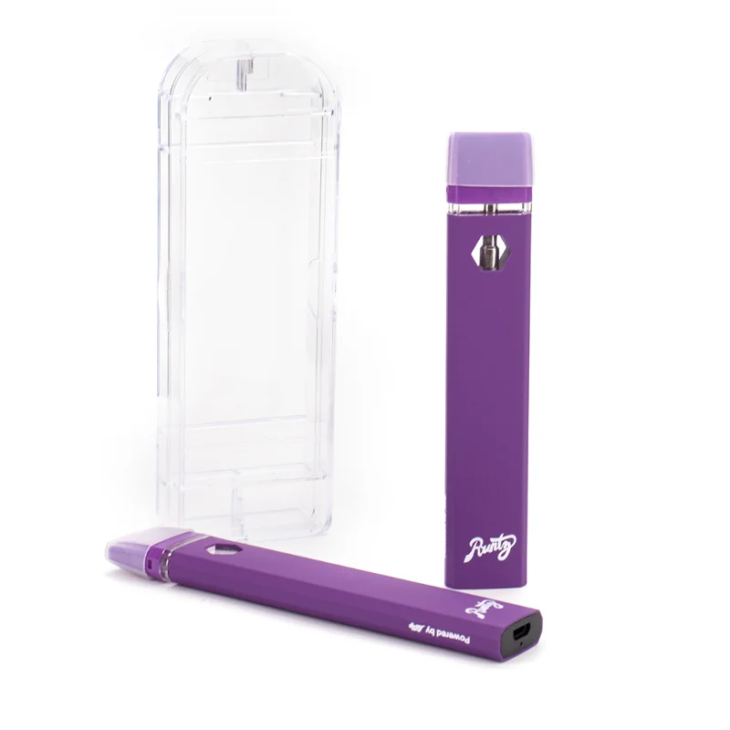 10 stücke runty x litty vape pens runtz vapor izer kit 280mah wiederauf ladbarer akku 1ml leere dicke öl patronen mit kunststoff box