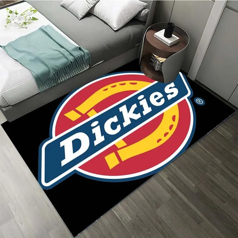 

D-dickies брендовый логотип на заказ, ковер для гостиной, Нескользящие напольные коврики для спальни, подарок на день рождения, коврик для йоги, коврики для гостиной