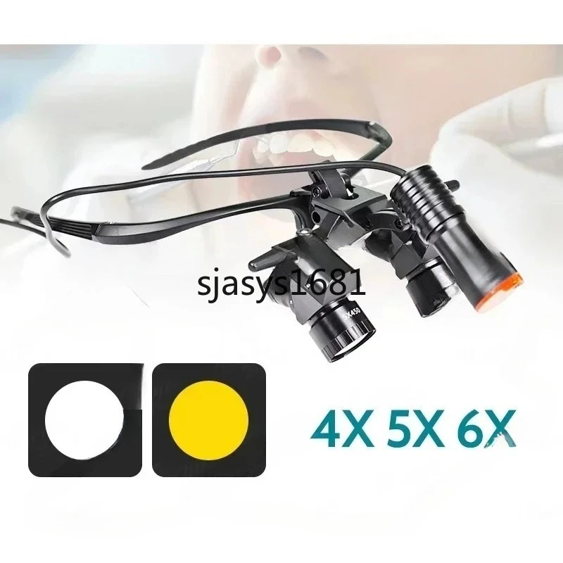 Suitable for4X 5X 6X Lab Binoculars Magnifigers  Ergovisions Headlamp Loupes with LED Light  300-600mm