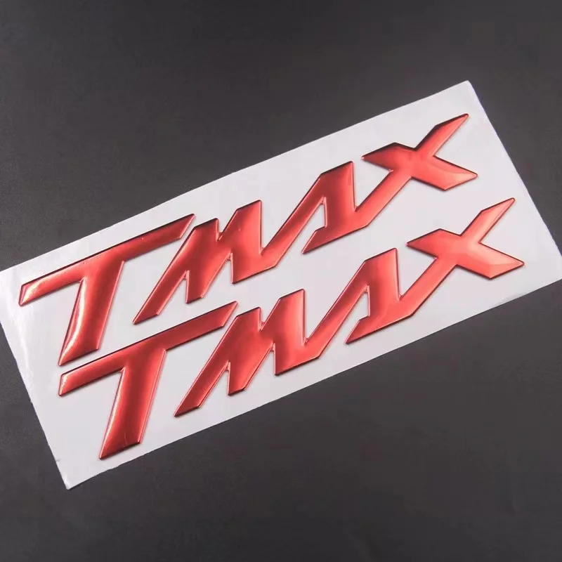 For YAMAHA T-MAX TMAX530 TMAX500 TMAX560 Motorcycle 1 Pair 3D Emblem Badge Decal Tank Wheel TMAX Sticker