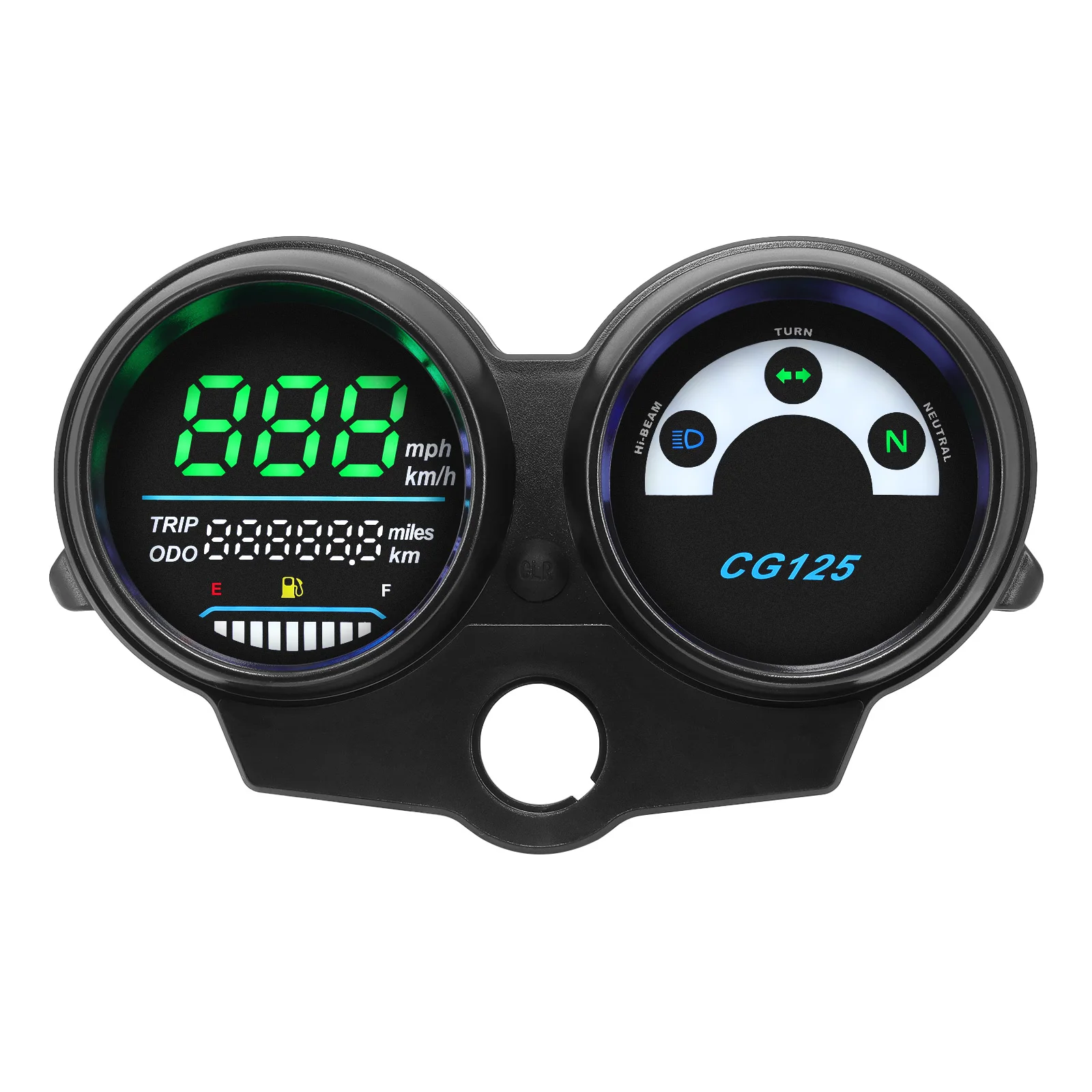 Motorcycle Speedometer Digital Dashboard LED Electronics Motorcycle RPM Meter for Brazil TITAN 150 Honda CG150 Fan150 2010 2012