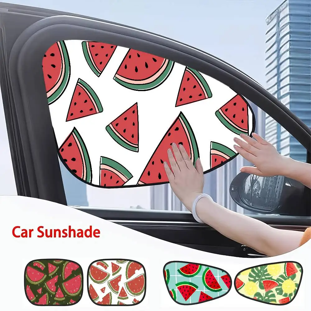 

Летние солнцезащитные козырьки на боковое окно автомобиля «Арбуз» (1 шт.) — солнцезащитные блики/защита от ультрафиолета