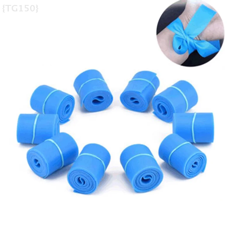 

10-рулонный одноразовый жгут, не содержащие латекса медицинские принадлежности для неотложной ухода за первой помощи