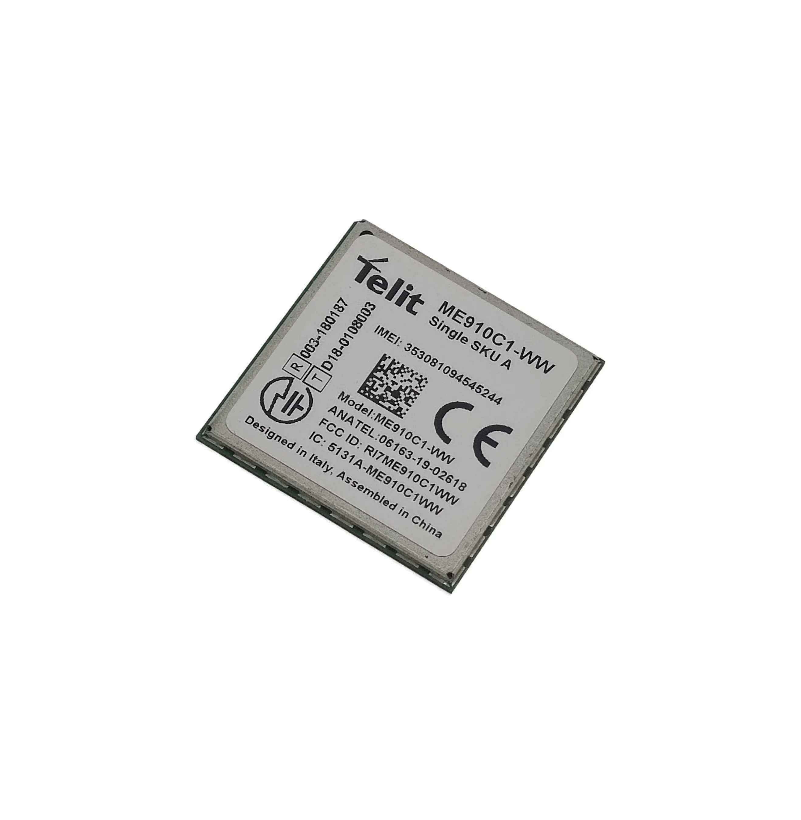 

Многодиапазонный беспроводной модуль NB-IoT типа SMT ME910C1-WW Модуль малой мощности Низкая стоимость, совместимый с LE910C1-EU и LE910C4-EU