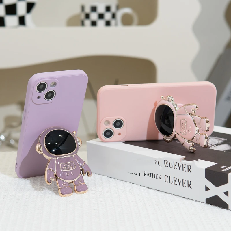 Crossbody Lanyard Astronaut Bracket Phone Holder Case For Samsung Galaxy A13 A23 A33 A53 A73 A12 A22 A32 A42 A52 A72 A82 4G 5G