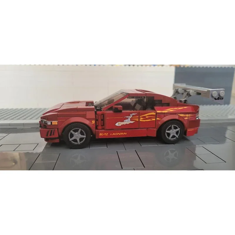 

MOC-191537 New Classic 240SX Sports Car Racing Building Block Model, 301 Parts,Boys' Children's Birthday Building Block Toy Gift