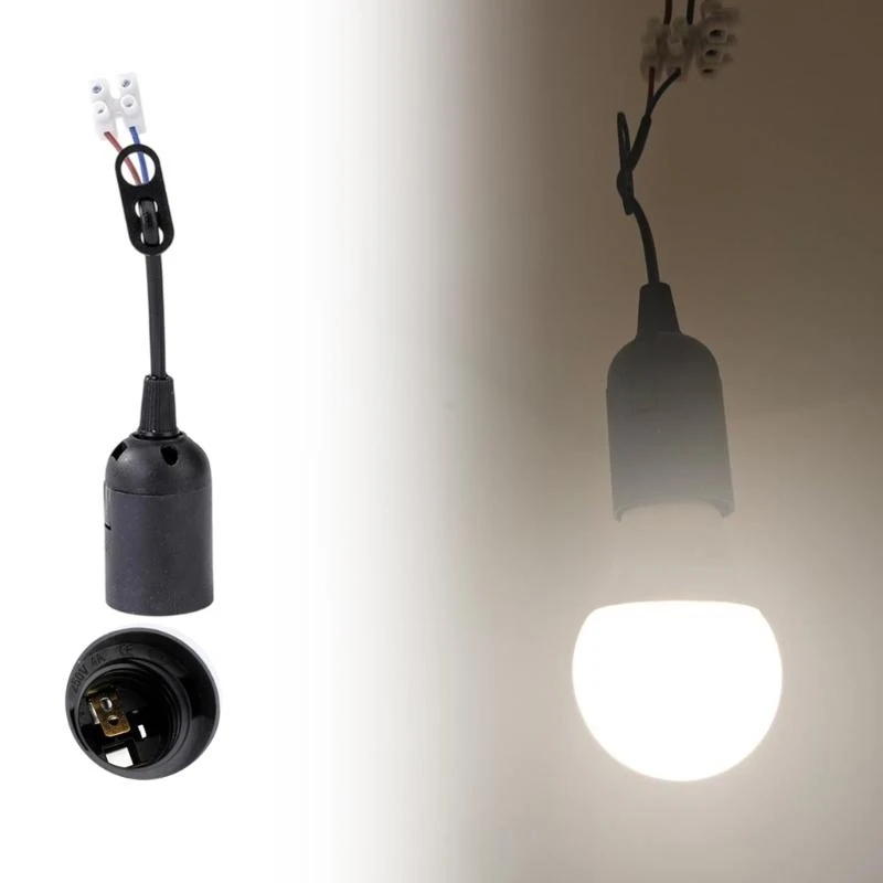 E15 to E27 Lamp Socket Adapter - usage example