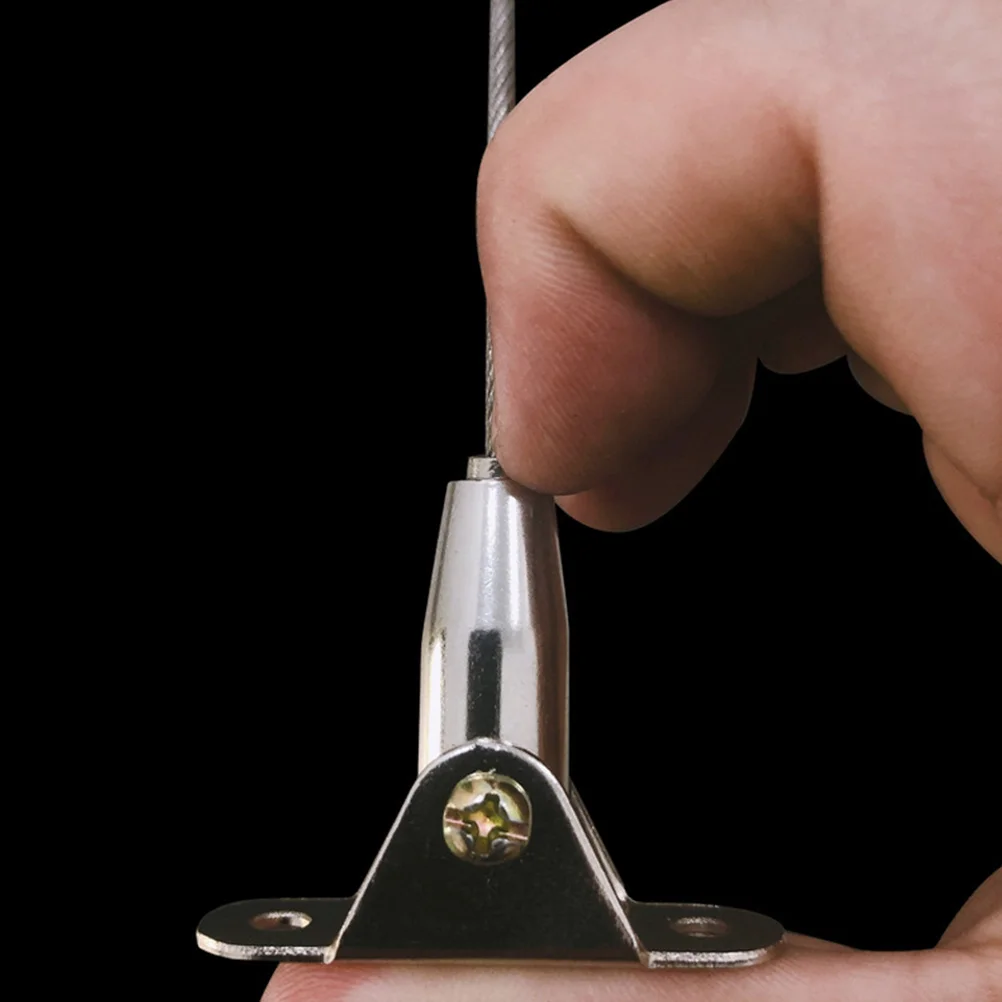 

2 Sets Furniture Anchors Heavy Duty Safety Straps For Home Baby Proofing Anti-Tip Protection Furniture Strap Anchors Hardware