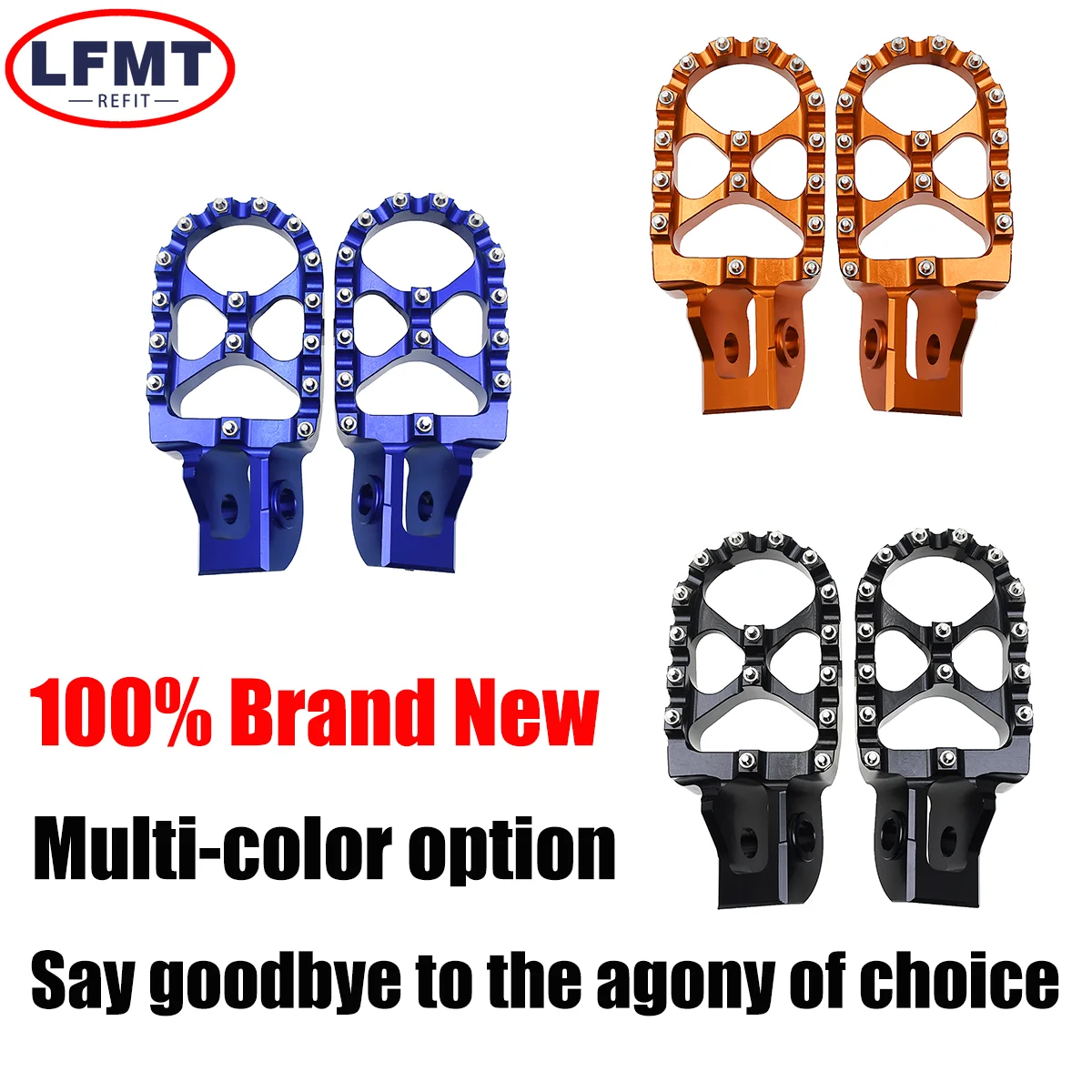 2017-2023 2018 CNC Foot Pegs Pedal Footrests For KTM 125 150 200 250 300 350 450 500 SX SXF XC XCF EXC EXCF XCW SX125 SX150 2016