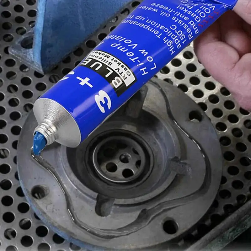 3.5oz Car Oil Pan Silicone Sealant High-Temp Resistant Engine Case Glue Auto Engine Gasket Adhesive Vehicle Supplies