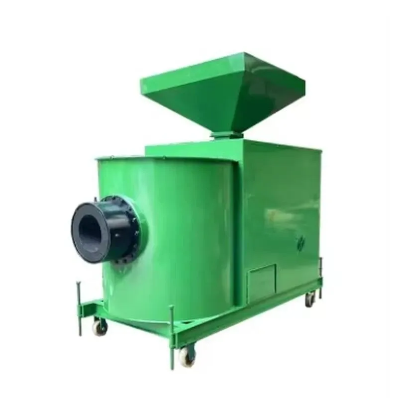 Small Firewood Stove Wood Chip Burner Biomass Pellet Burner