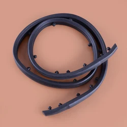 86357-F2000 Car Front Upper Bumper Hood Seal Strip Trim Fit for Hyundai Elantra Sedan 2017 2018 Black Rubber