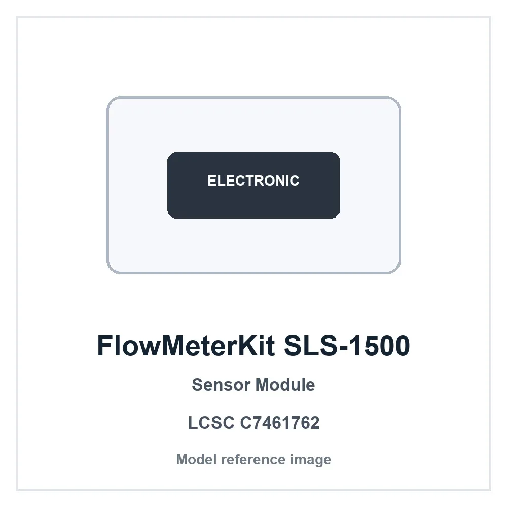1pcs FlowMeterKit SLS-1500 Sensor Module