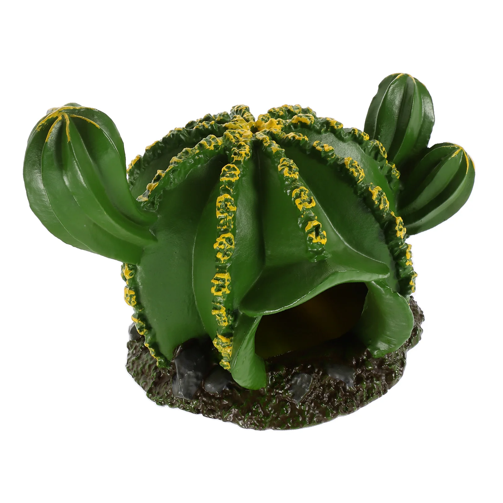 

Micro Landscape Cactus House Ornament Home Supplies Micro-‪scene Mini Craft Garden Decor Decorative Plastic Fairy Tiny