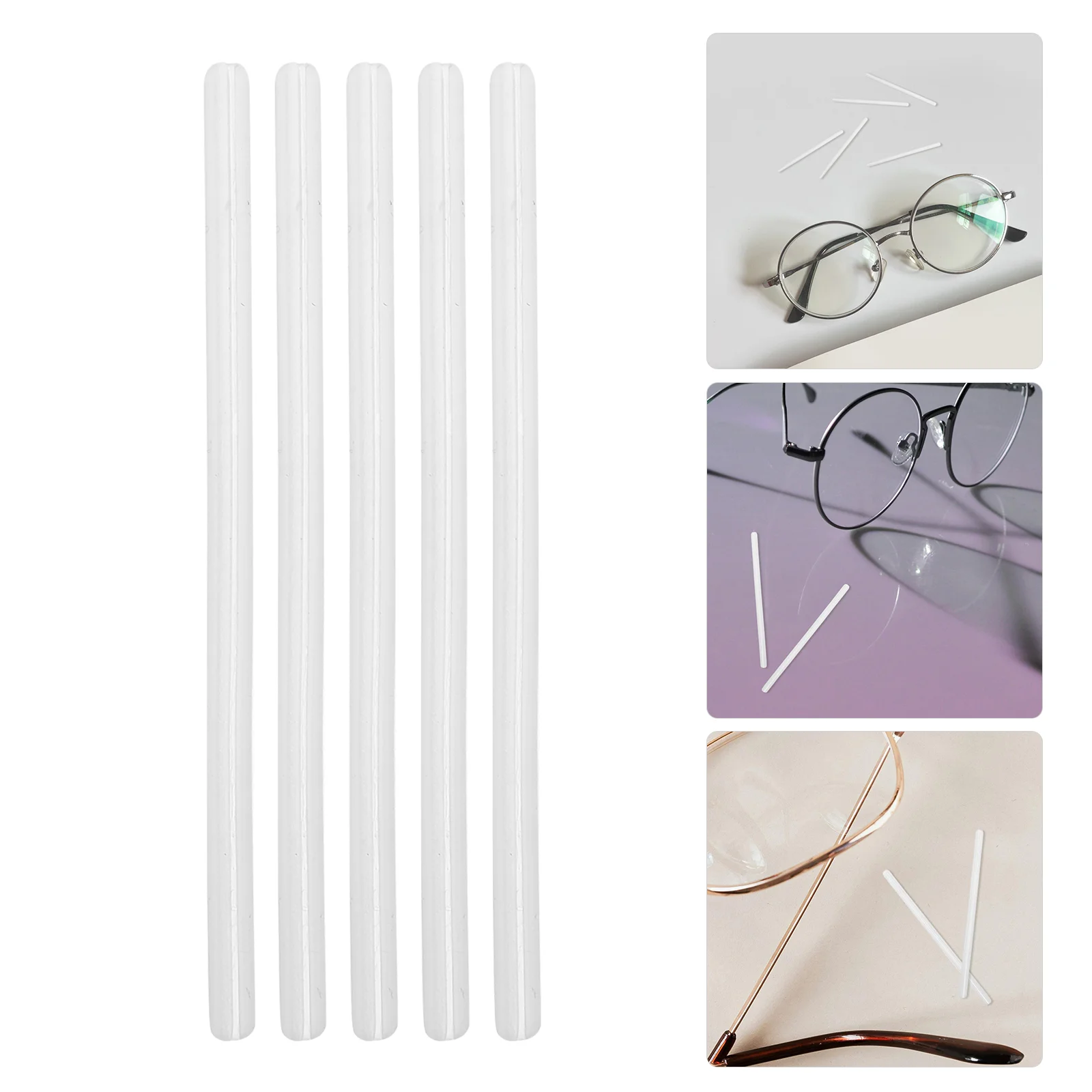 

5 Pairs Spectacle Temples Glasses Ear Cushions Grip Silicone Leg Sleeves Eyeglass Holders Eyeglasses Covers Grips