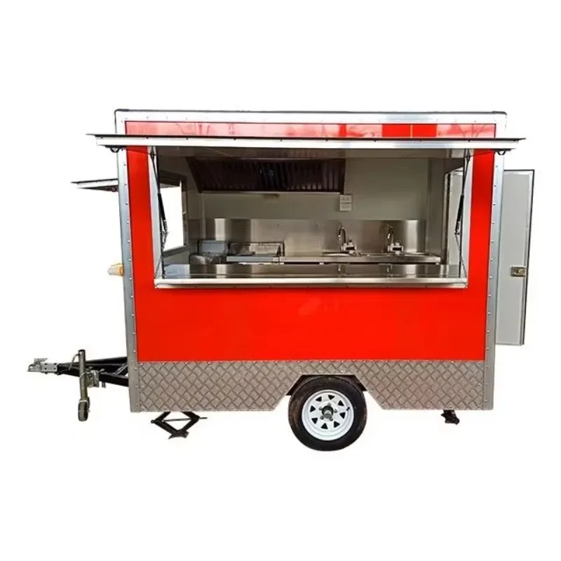 

Stainless Steel Mobile Food Trailer Truck Cheap Price Used Food Trucks At Low Prices