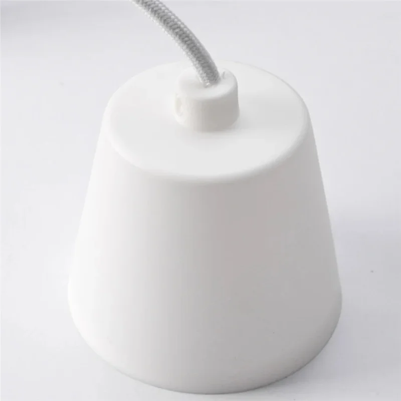 MOPHE-E27 Hanging Lamp Holder Ceiling LED Light Socket Base For Kitchen Dining Room Silicone Pendant Lamp Base