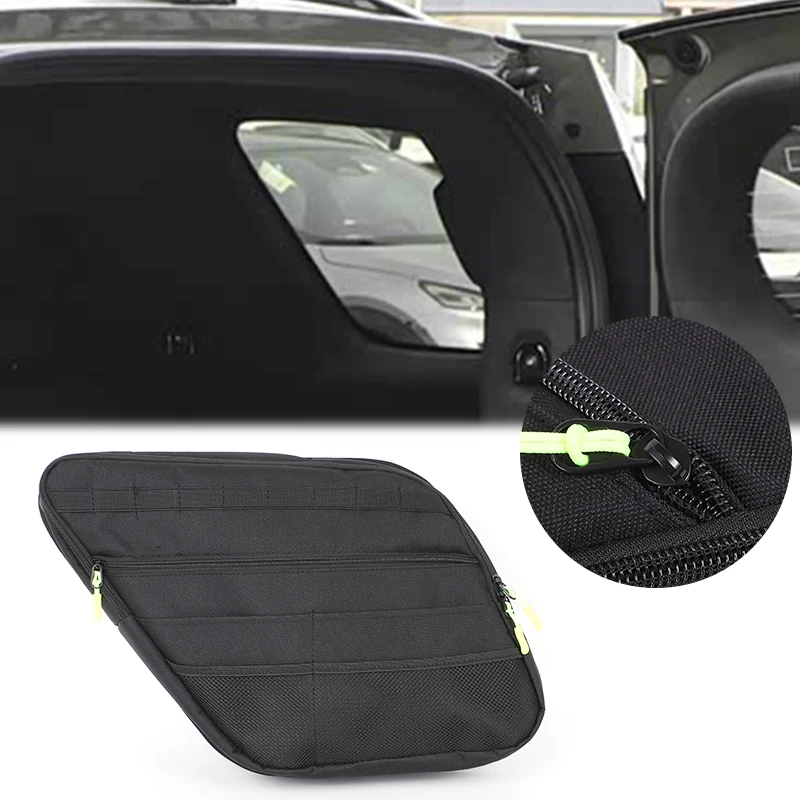 

Сумка-органайзер для хранения на заднем окне багажника автомобиля для Dongfeng M-Hero Warrior M817, сумка для хранения багажника, автомобильные аксессуары