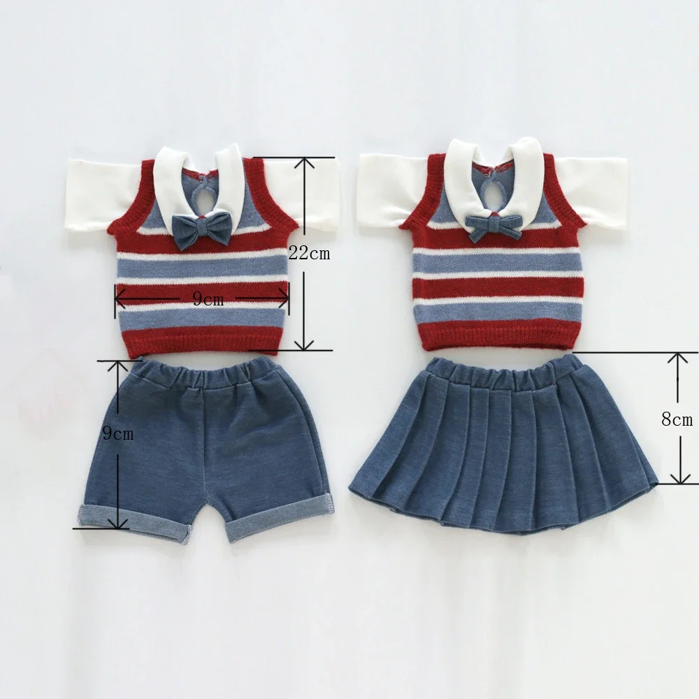 Neonato Ragazzo RagazzePhotografia College Outfit Set Libri Occhiali Globo Mini oggetti di scena creativi per accessori per servizi fotografici Abbigliamento
