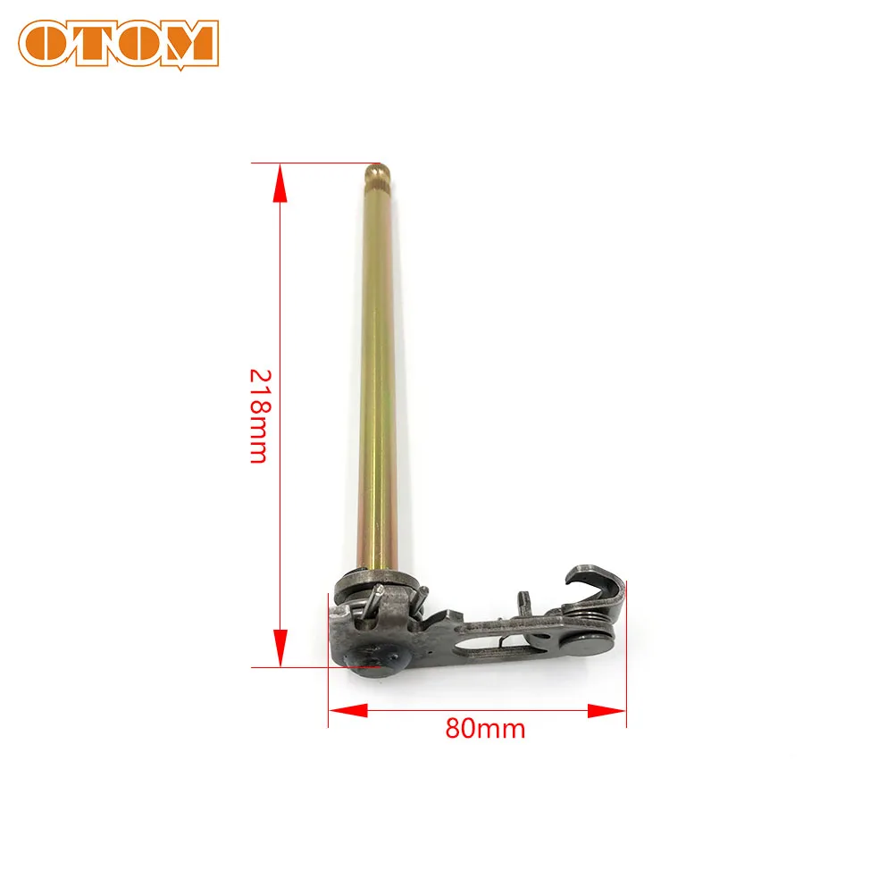 For DT230 MT250 Gear Shift Shaft Motorcycle Transmission Shift Shaft YAMAHA HENGJIAN HJ250H Engine Dirty Bike Part