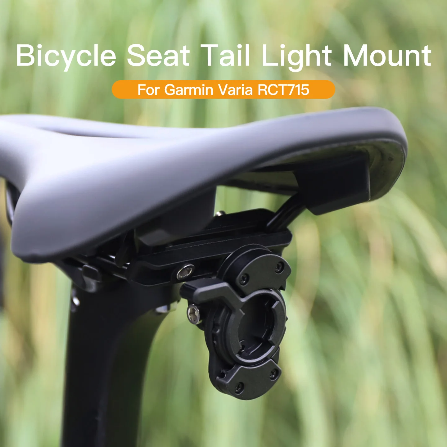 Pour Garmin Varia RCT715 siège de vélo feu arrière support Radar GoPro adaptateur en plastique tige de selle support accessoire