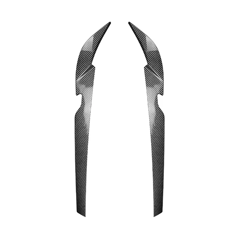 Faro delantero confiable para coche, faro delantero para párpado, ceja para bmw serie 5 G30 G31 2021-2023 de fibra de carbono