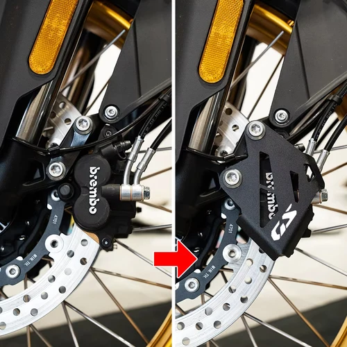 Imagen 2 del producto Para BMW F850GS F750GS F900GS F800GS F 900 750 850 GS 900GS 850GS accesorios de motocicleta pinza de freno delantero protector de cubierta trasera