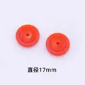 red 17mm 6pcs