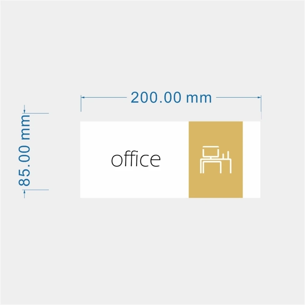 Room Sign Board Office Door Plate Signage For Rooms