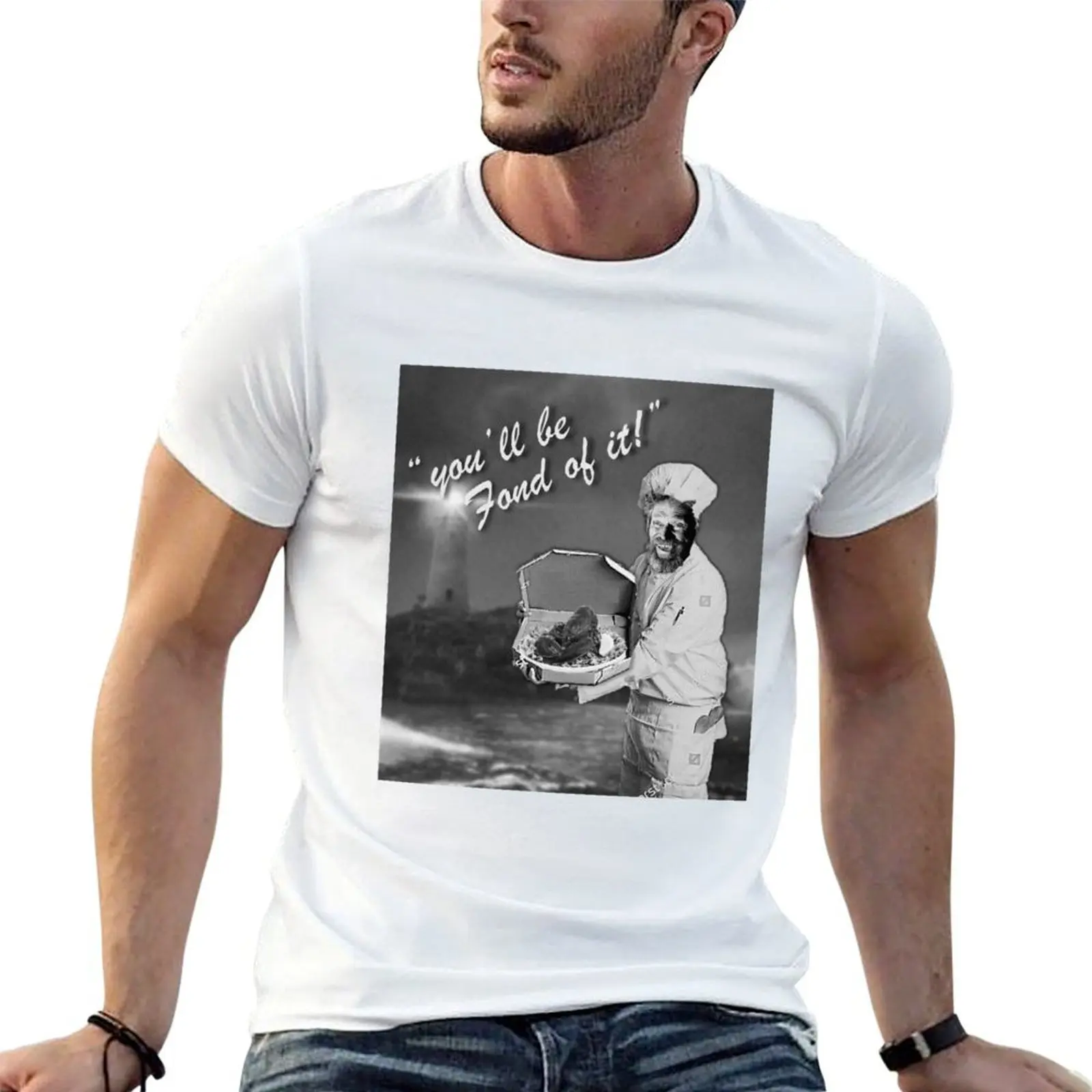 

The Lighthouse ( fond of me lobster ) T-Shirt t shirt custom print t shirt man cotton man t shirts graphic T-shirt