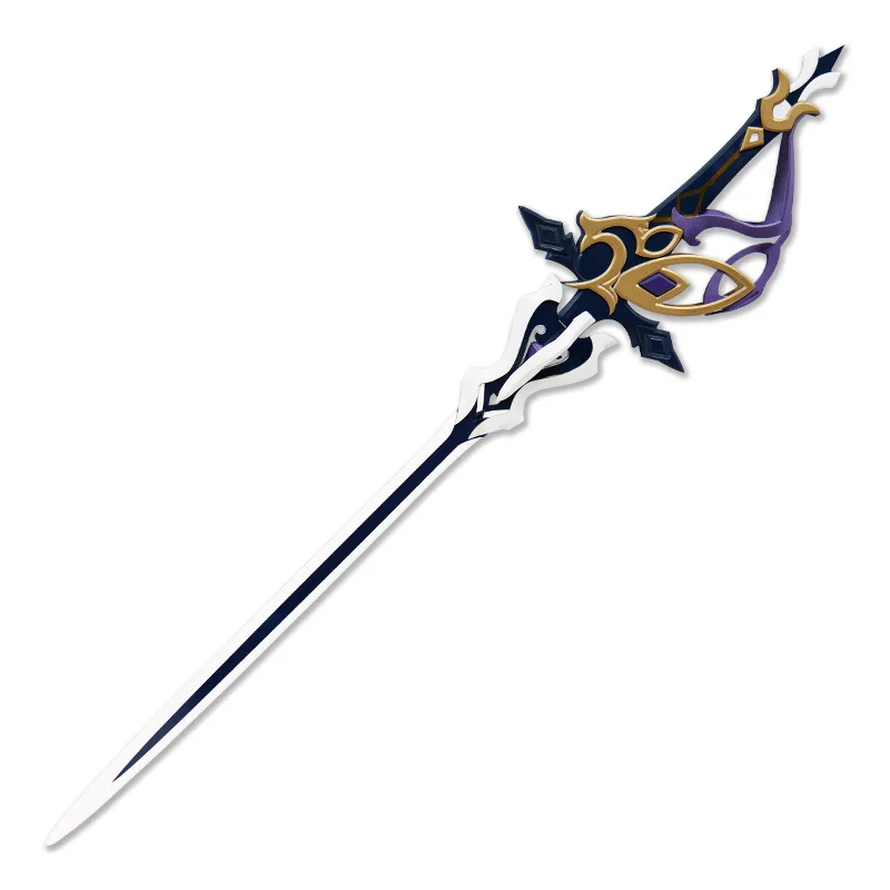 Game Genshin Impact Clorinde Iron Sting Absolution Wooden Long Sword Cosplay Weapon Props Anime Cosplay Accessories