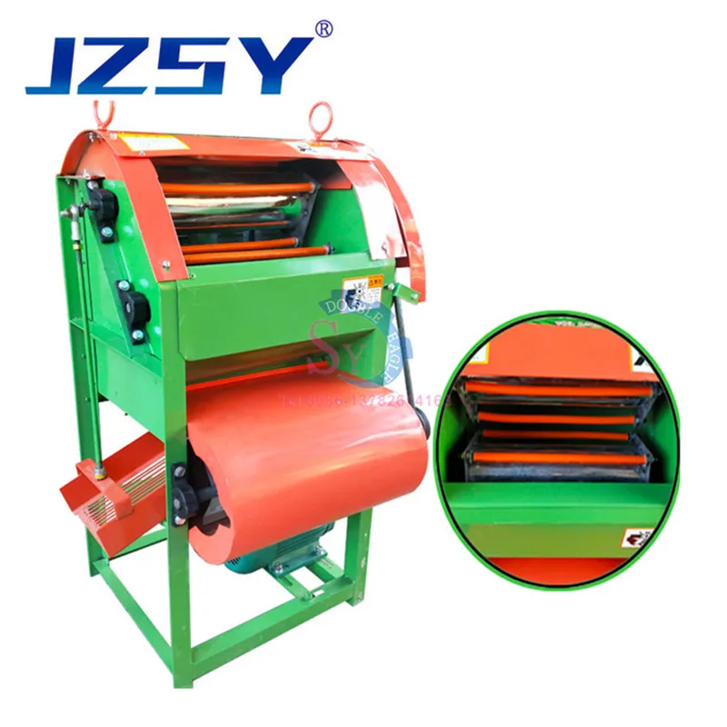 Wholesale Price Peanut Picker 300kg/H Household Small Wet And Dry Peanut Picking Machine Electric Or Petrol Type Thresher