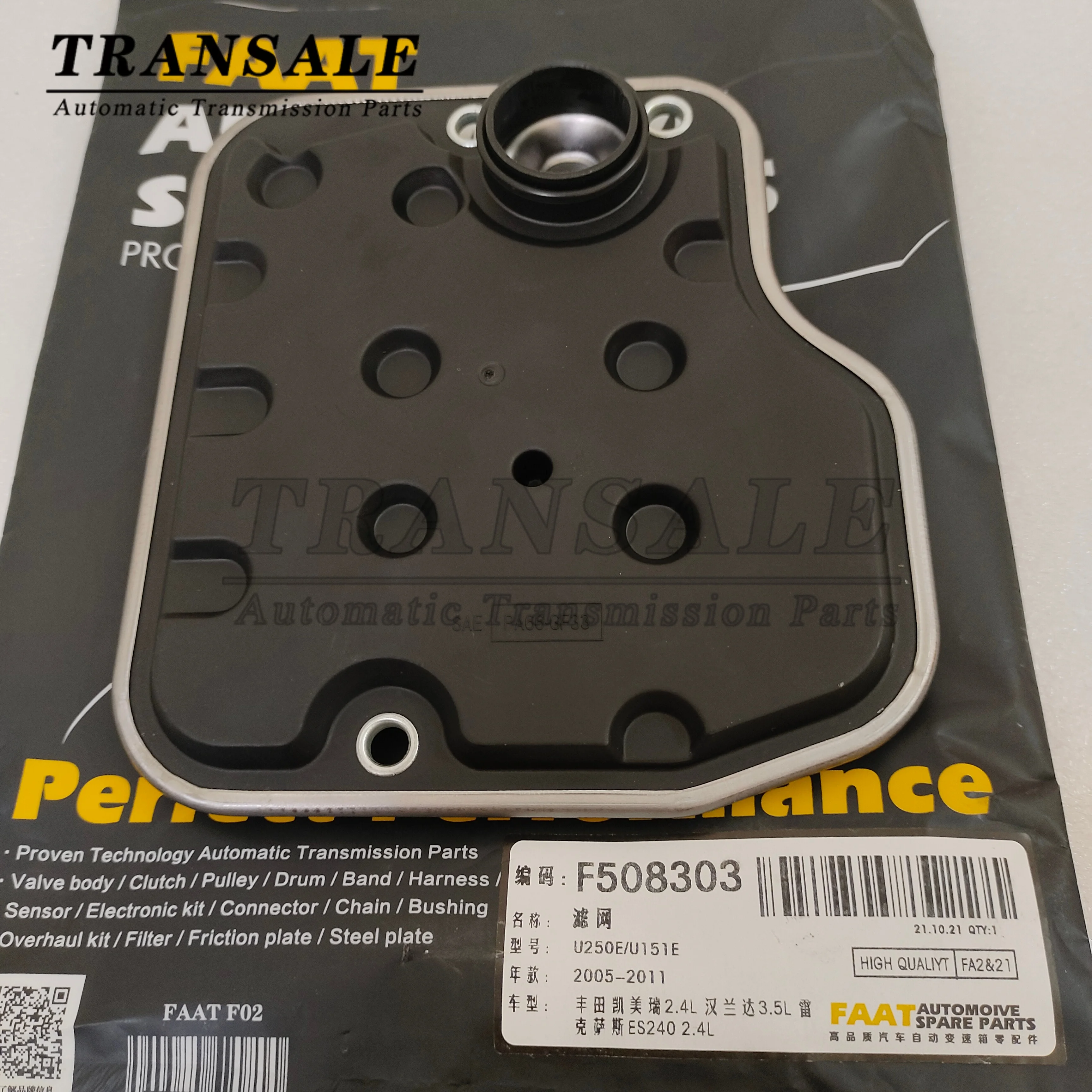 

For alphard, Camry, Corona, Sienna, ES240, ES300, ES330 3533008010 35330-08010 U250E U151E Automatic Transmission Filter