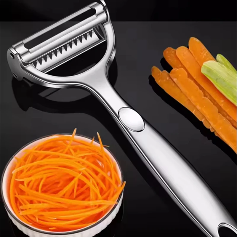 Multifunctional Paring Knife Household Potato Peeler, Fruit & Vegetable Peeling and Shredding Tool