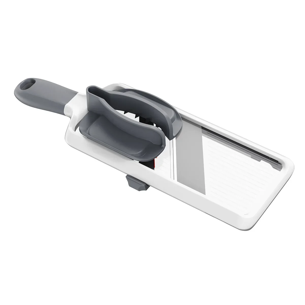 قطاعة خضروات محمولة متعددة بشفرة من الفولاذ المقاوم للصدأ قابلة للتعديل ، مفرمة نباتية للمطبخ ، مبشرة الجزر والجبن #5