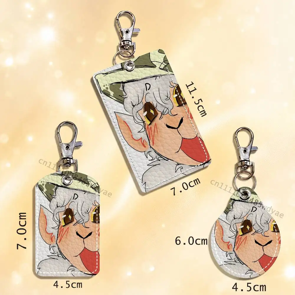 S-Slendytubbies 3 G-Guardian Card Keychain Fashion Pendant Bag ID Door Card Case Bus Card Cute Adult - view 5