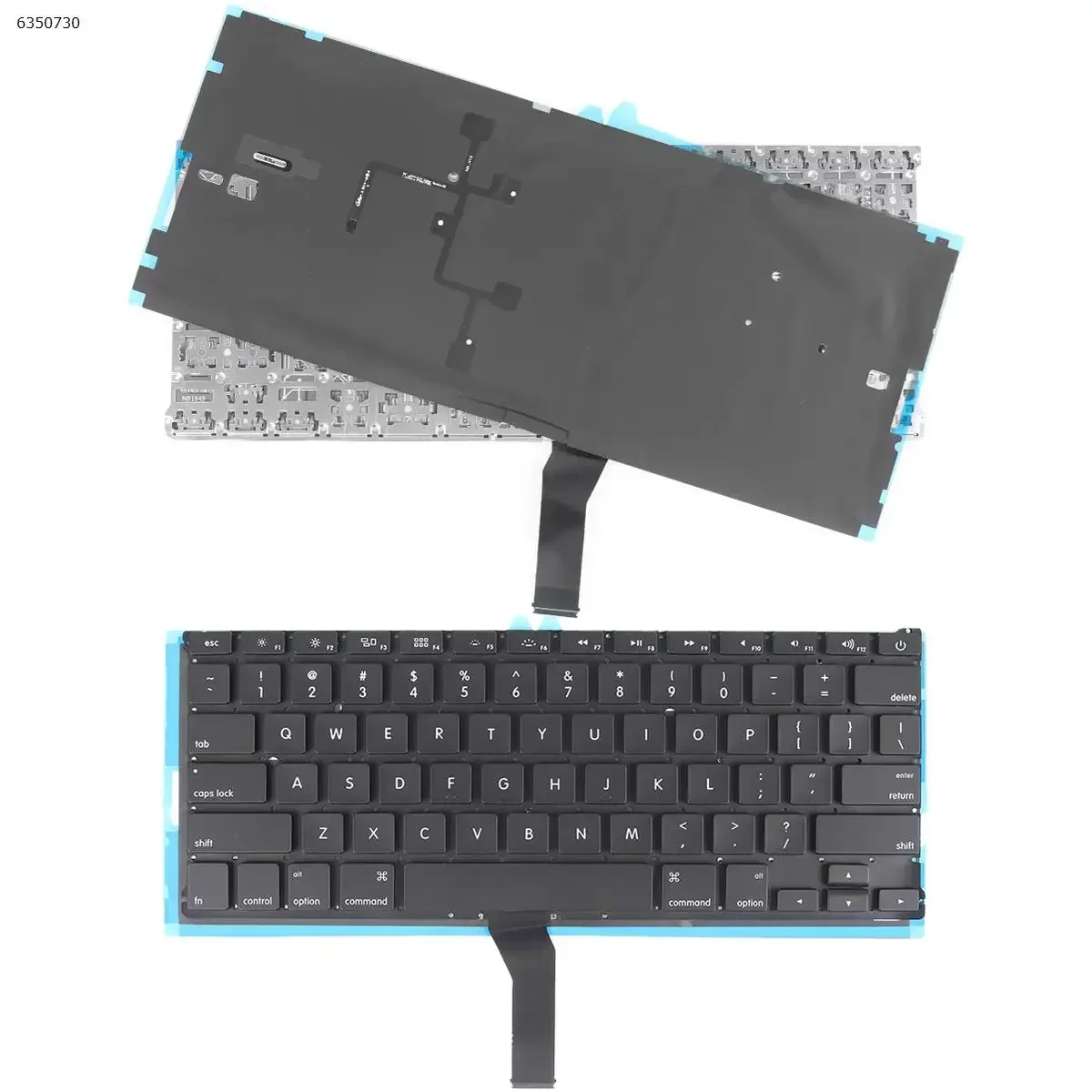 

US Laptop Keyboard for Apple Macbook Air A1369 A1466 MC965 MC966 MC503 MC504 13 Black for 2011-2015 with Backlit