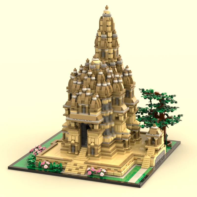 Mittelalterliche Burg MOC Bausteine Die Große Göttliche Residenz Technologie Modulare Blöcke Geschenke Weihnachtsspielzeug DIY-Sets Montage