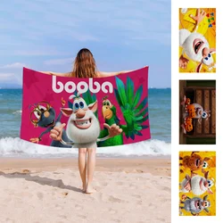 Cartoon B-Booba Funny Beach Towel For Kids Personalized Bath Towel Pool Towel Vacation Gift Picnic Towel Party Gift
