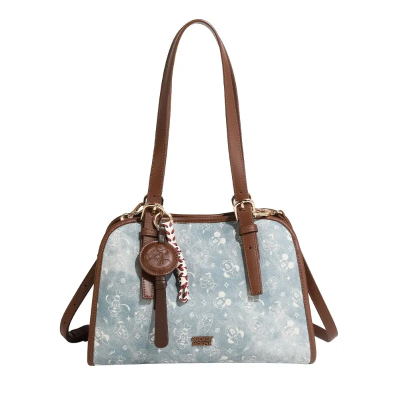 

Disney Mickey Mouse Tote Purse For Women Fashion Retro Elegant Shoulder Handbag Luxury Design Casual Day Out Party Use