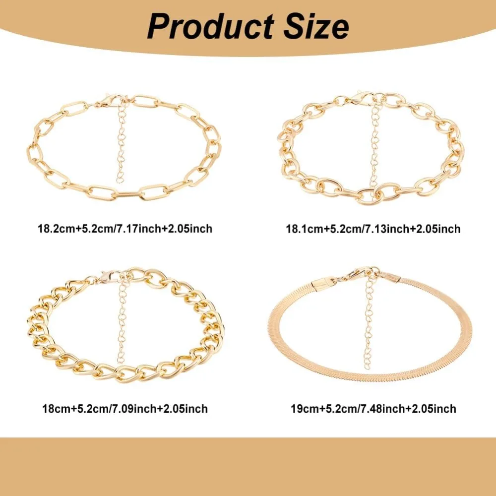 Gold Bracelets Gold Chain Link Bracelet for Women Gold Jewelry Sets for Women Cute Tennis Beaded Bracelets for Women Cuban