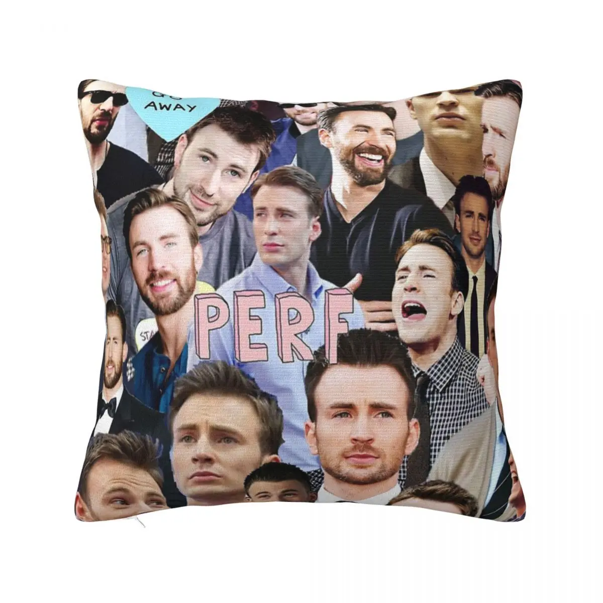 Chris Evans Collage 1 Pillowcases Home Decoration Decoration For Bedroom Pillow Case Pillow Cover