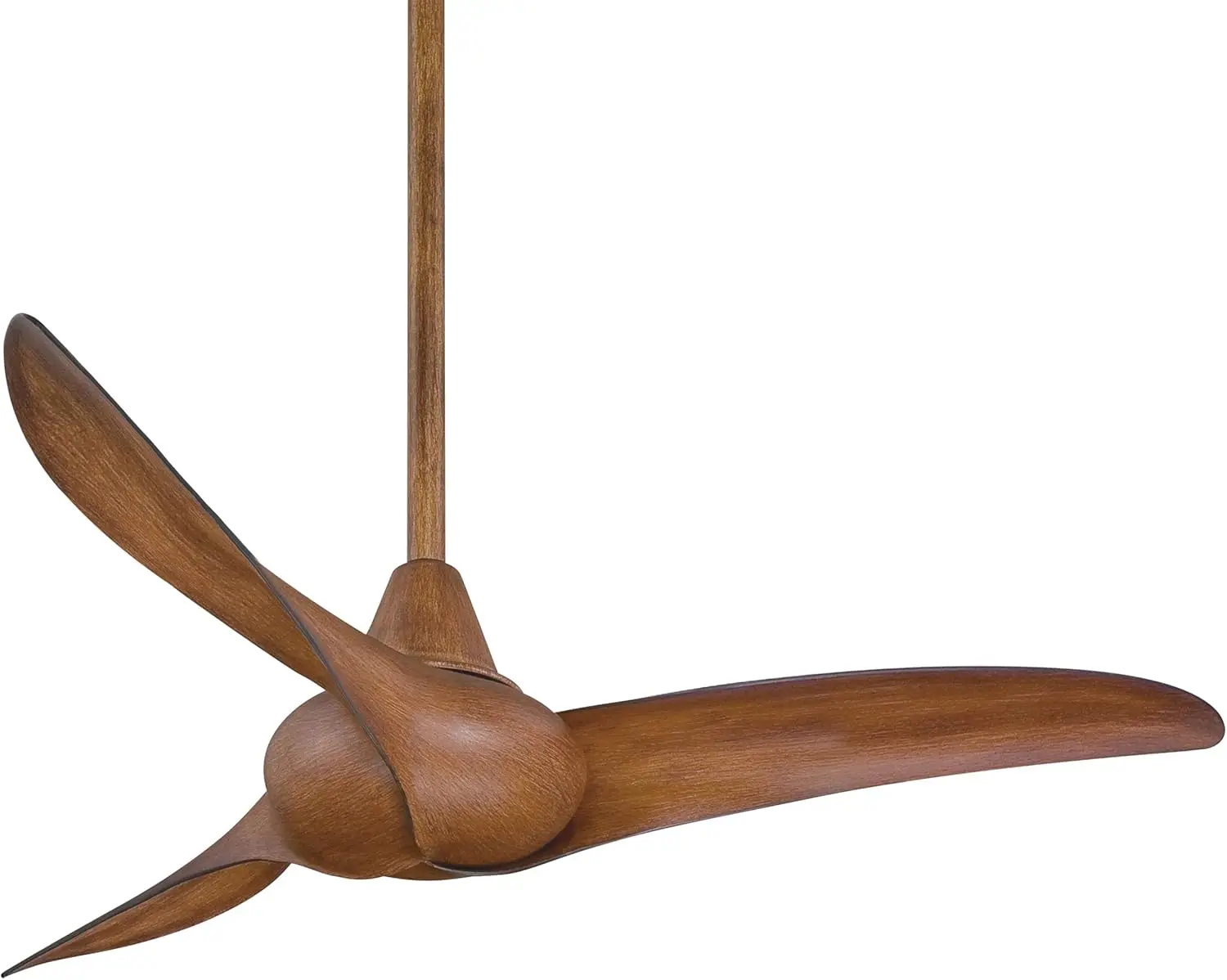 

Потолочный вентилятор F854-DK Wave 44 дюйма с пультом дистанционного управления, отделка под состаренное дерево коа (без комплекта освещения)