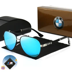 Moda Uomo Occhiali da sole per BMW Guida Antiriflesso Occhiali da sole con montatura grande per BMW M M3 M5 X1 X3 X5 X6 E90 E91 E92 E93 M3 E60 E61