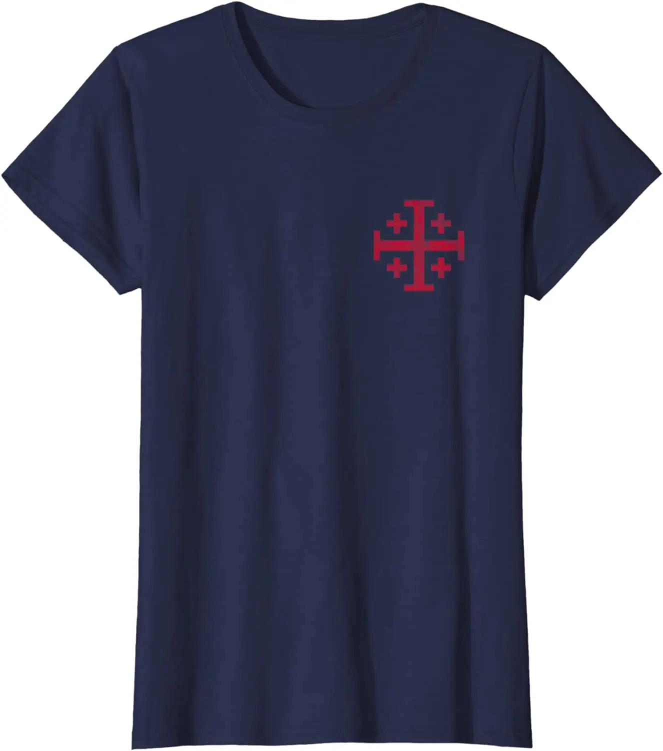 Knight\'s Templar Jerusalem Cross Kingdom of Jerusalem Men T-Shirt Short Sleeve Casual 100% Cotton O-Neck Summer TShirt