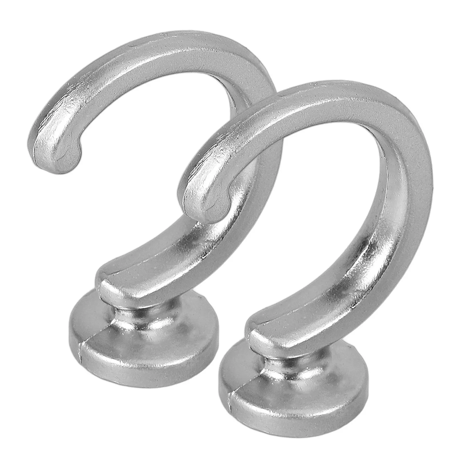 2Pcs Zinc Alloy Wall Hooks Heavy Duty Curtain Tieback Hooks Wall Mounted Drapery Holdbacks for Modern Traditional Classical