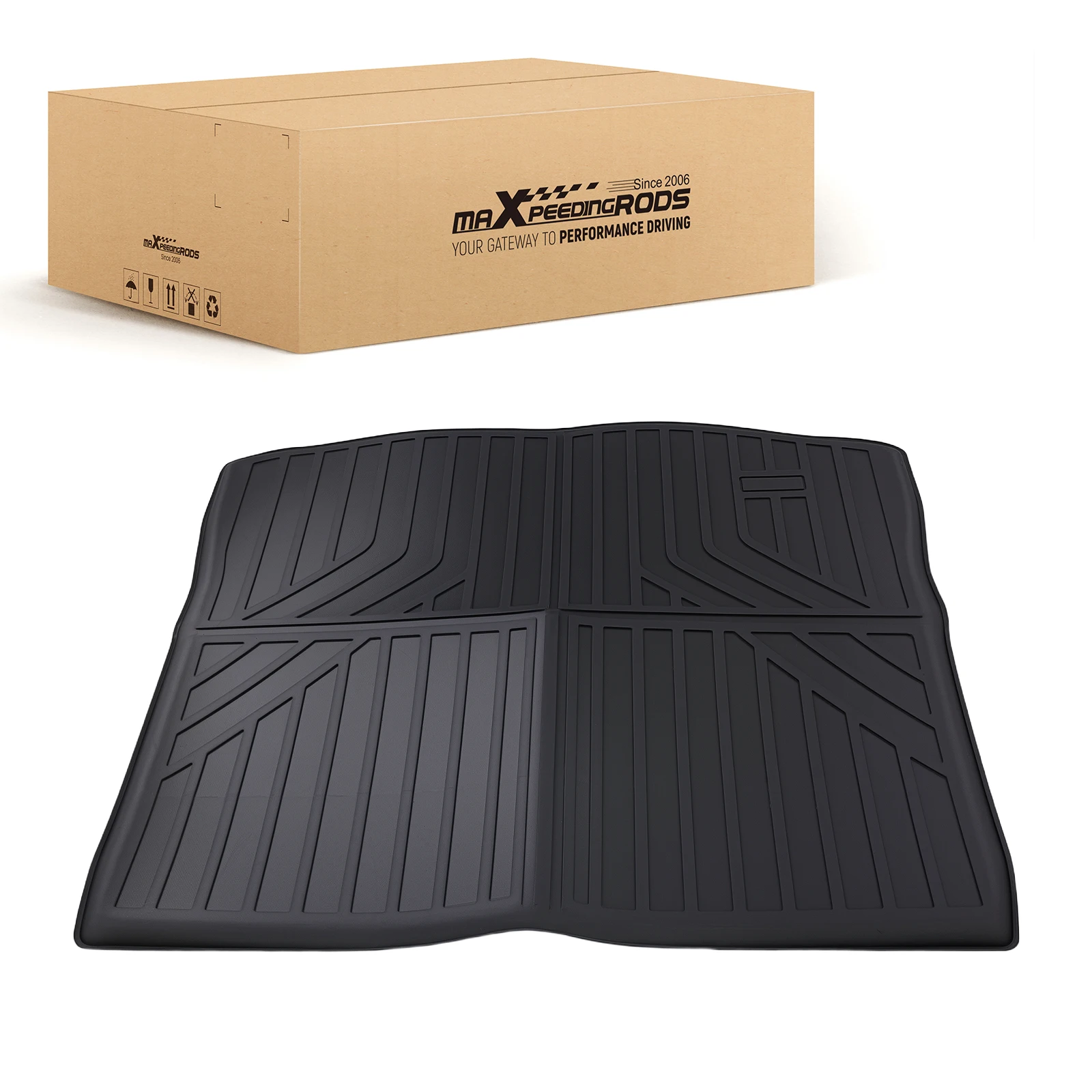 

Rear Cargo Mat Trunk Liner for Ford Edge 5 Seats 15-23 Bed Mat Anti-Slip TPE
