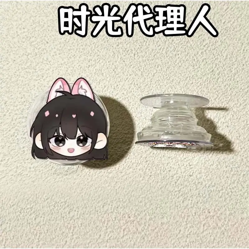 リンククリックチャールズ・ルーカス・ジョー・ザビエル・ヴェインかわいい漫画アニメガスバッグ携帯電話ホルダーデスクトップスタンド格納式クリスマスギフト