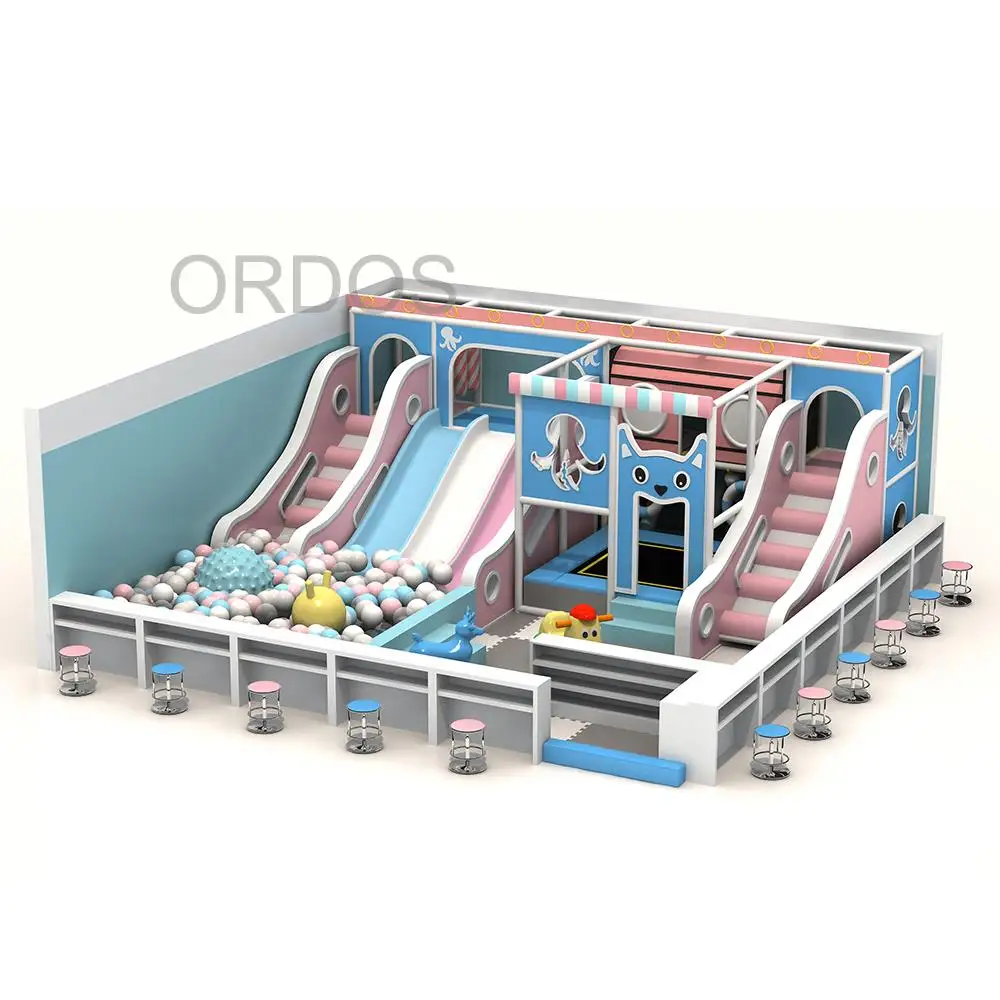 

Custom New Commercial Amusement Park Equipment Softplay Baby Indoor Playground