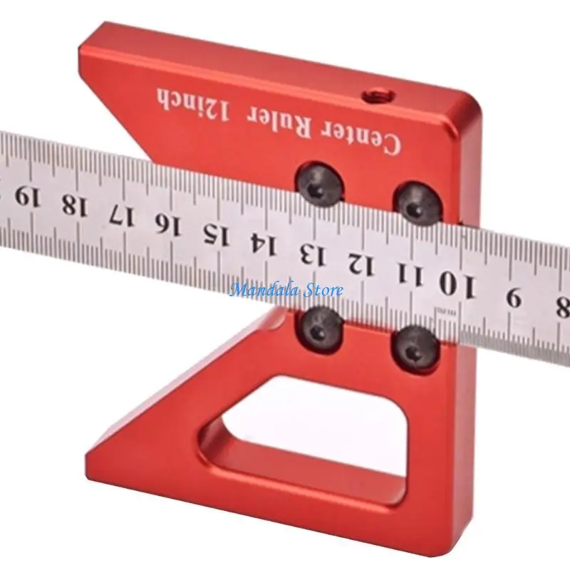 أداة قياس زوايا تخطيط الخطاط U2JC أداة قياس رسم خط الألومنيوم